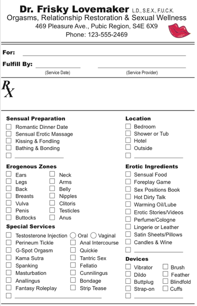 Sex Prescription