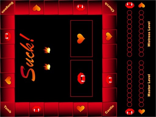 adult board game design for Suck!