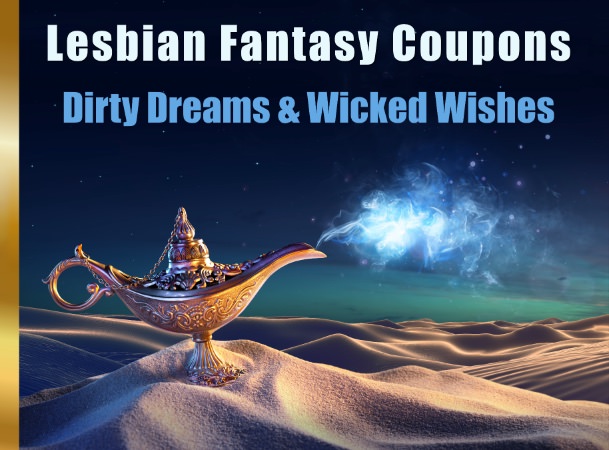 Lesbian Fantasy Coupons: Dirty Dreams & Wicked Wishes Naughty Roleplay for Women cover