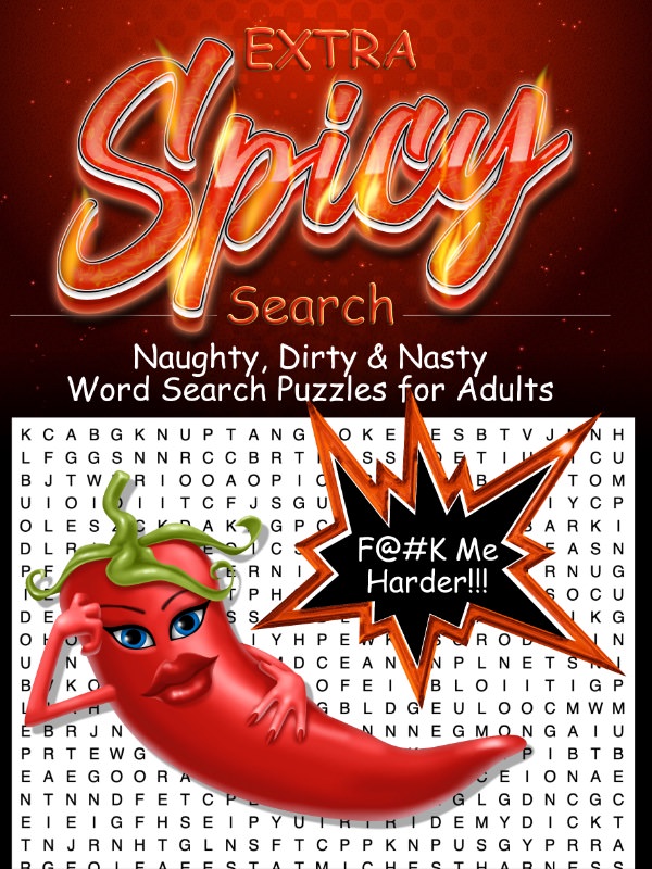 Spicy word search book for solo play